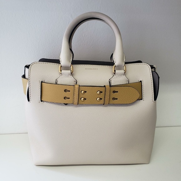 Burberry Handbags - Burberry Small Marais Belt Bag - Beige with Yellow